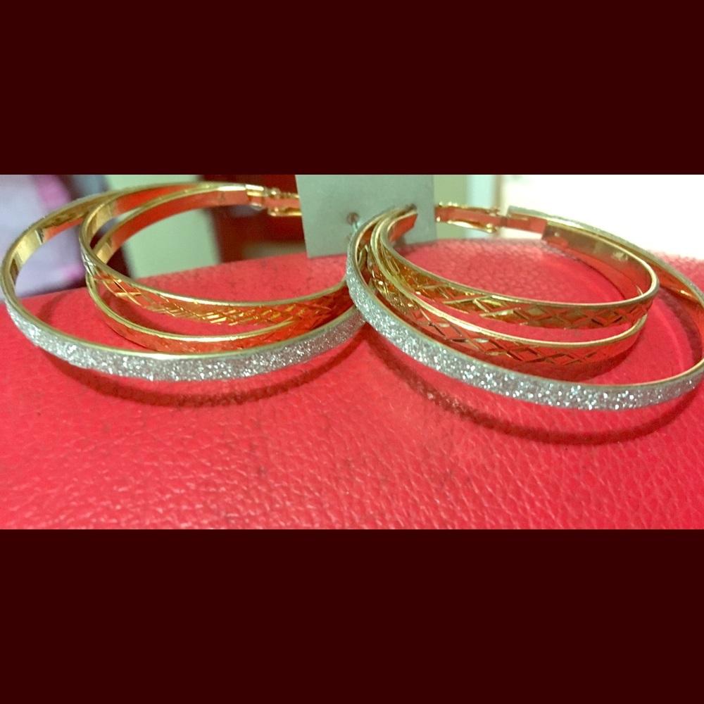 Hoop earrings